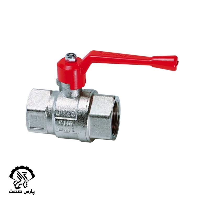 شیر گازی پاساژ کامل 12 PN20 سایز 1/2 2 اینچ سیم ایتالیا