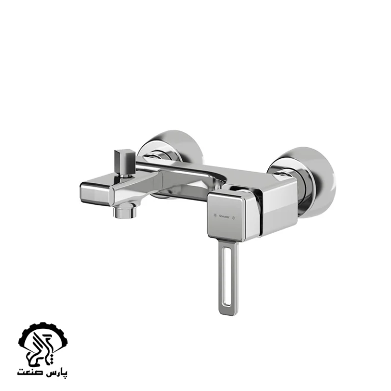 شیر حمام کروم شودر مدل میشل