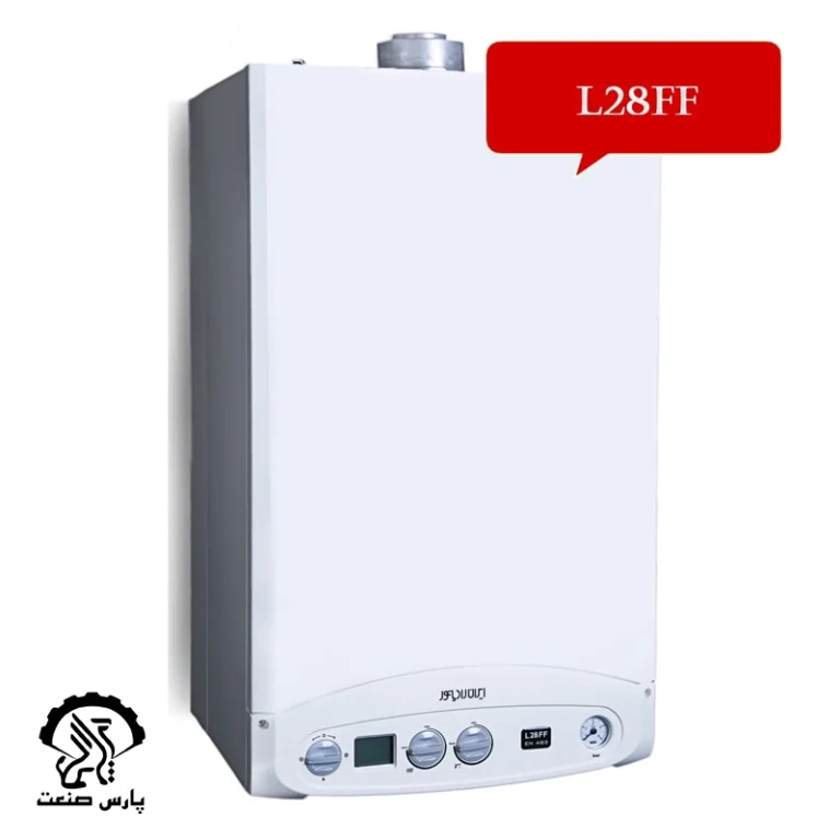 پکیج شوفاژ دیواری ایران رادیاتور ۲۸۰۰۰ مدل L28FF