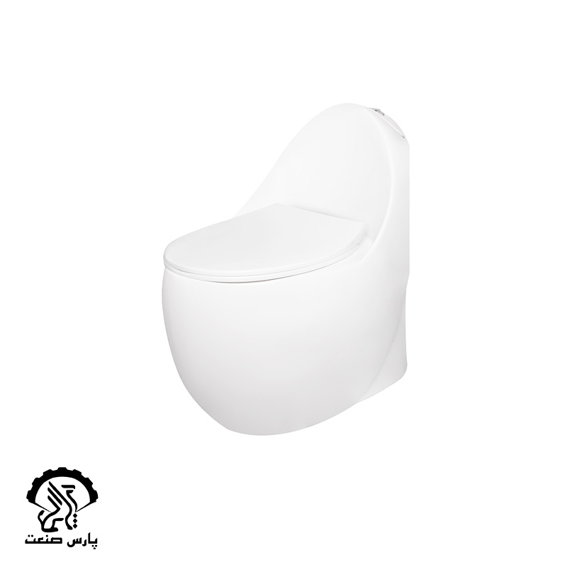 amperial68 توالت فرنگی مدل امپریال 68 درجه 1 چینی مروارید - Image 1