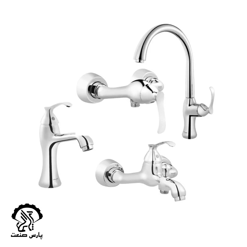classic ست شیرآلات شودر مدل كلاسيك - Image 1