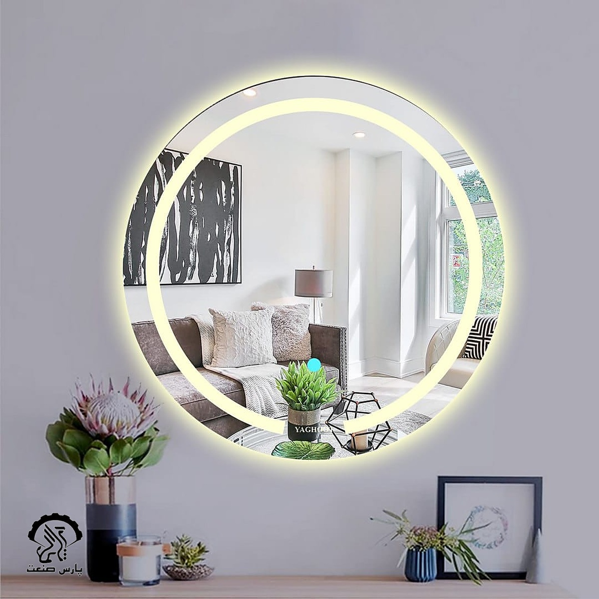03-R22-copy-3-fixed آینه نوری LED مدل R22 یاقوت - Image 1