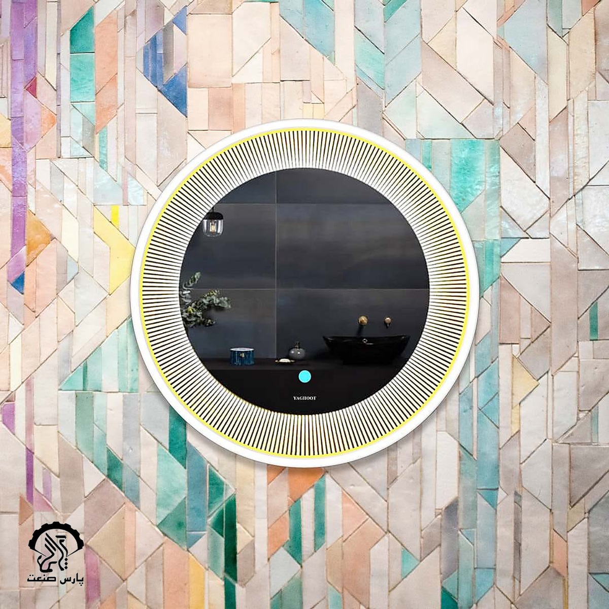 06-R25-copy-3-fixed آینه نوری LED مدل R25 یاقوت - Image 1