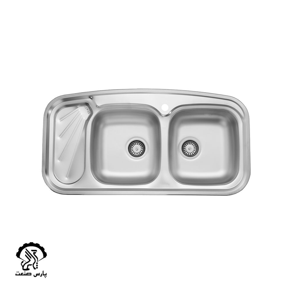 200-T-1 سینک دو لگنه نیمه فانتزی 200 توکار - Image 1