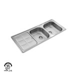 سینک دو لگنه نیمه فانتزی 215 توکار - Image 3
