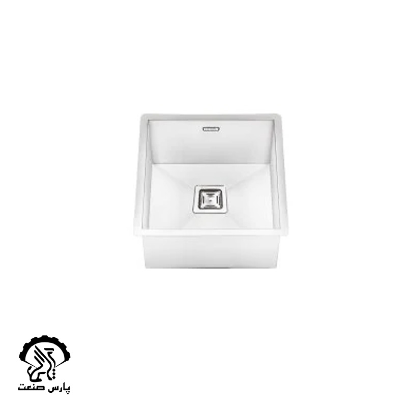 6002-iliasteel-sink-450x300 سینک توکار تک لگن ایلیا استیل کد 6002 - Image 1