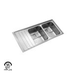 سینک دو لگنه فانتزی 734 توکار - Image 4