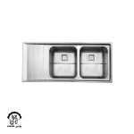 سینک دو لگنه فانتزی 734 توکار
