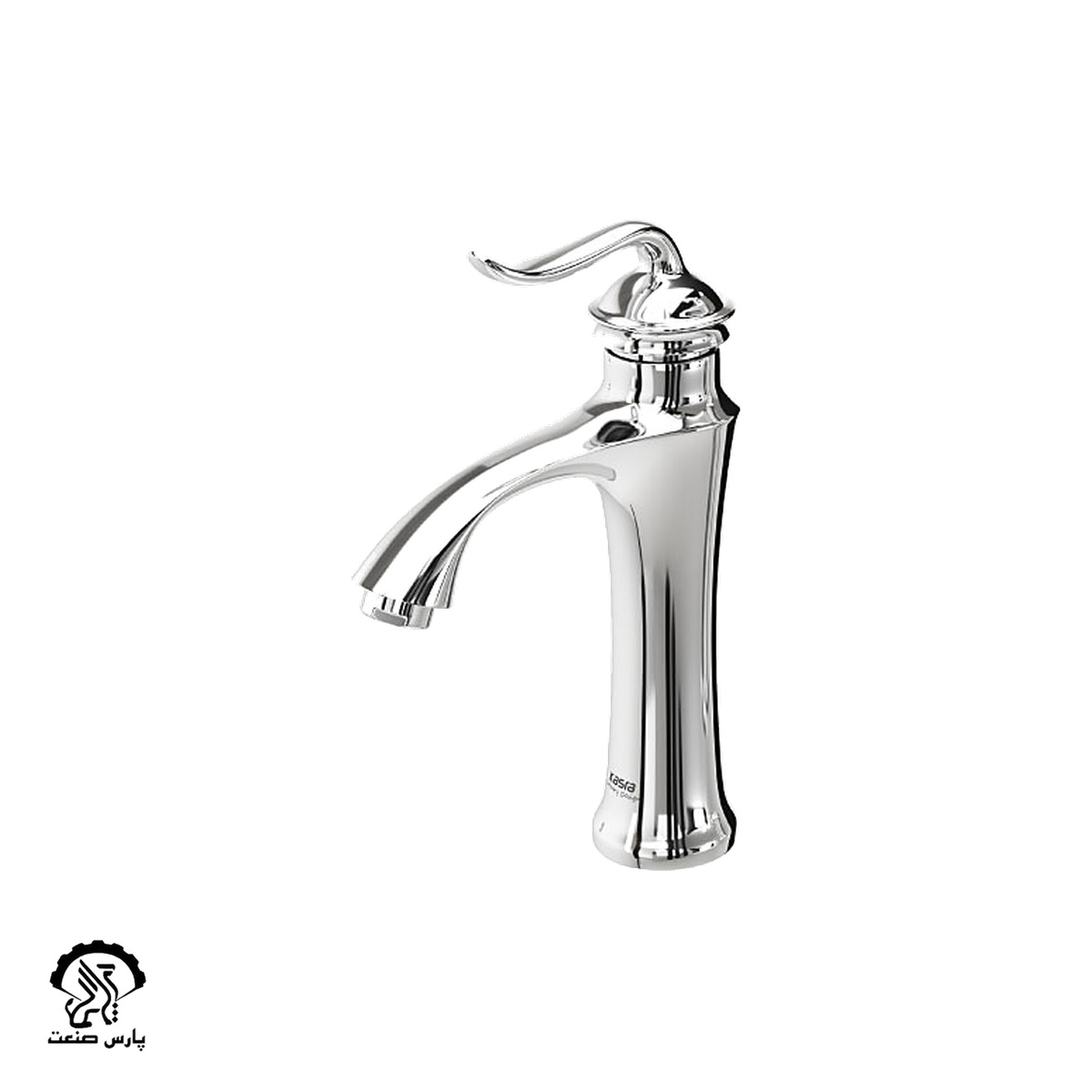 Danuob_Roshoi-3-1 شیر روشویی کسری مدل دانوب کروم - Image 1