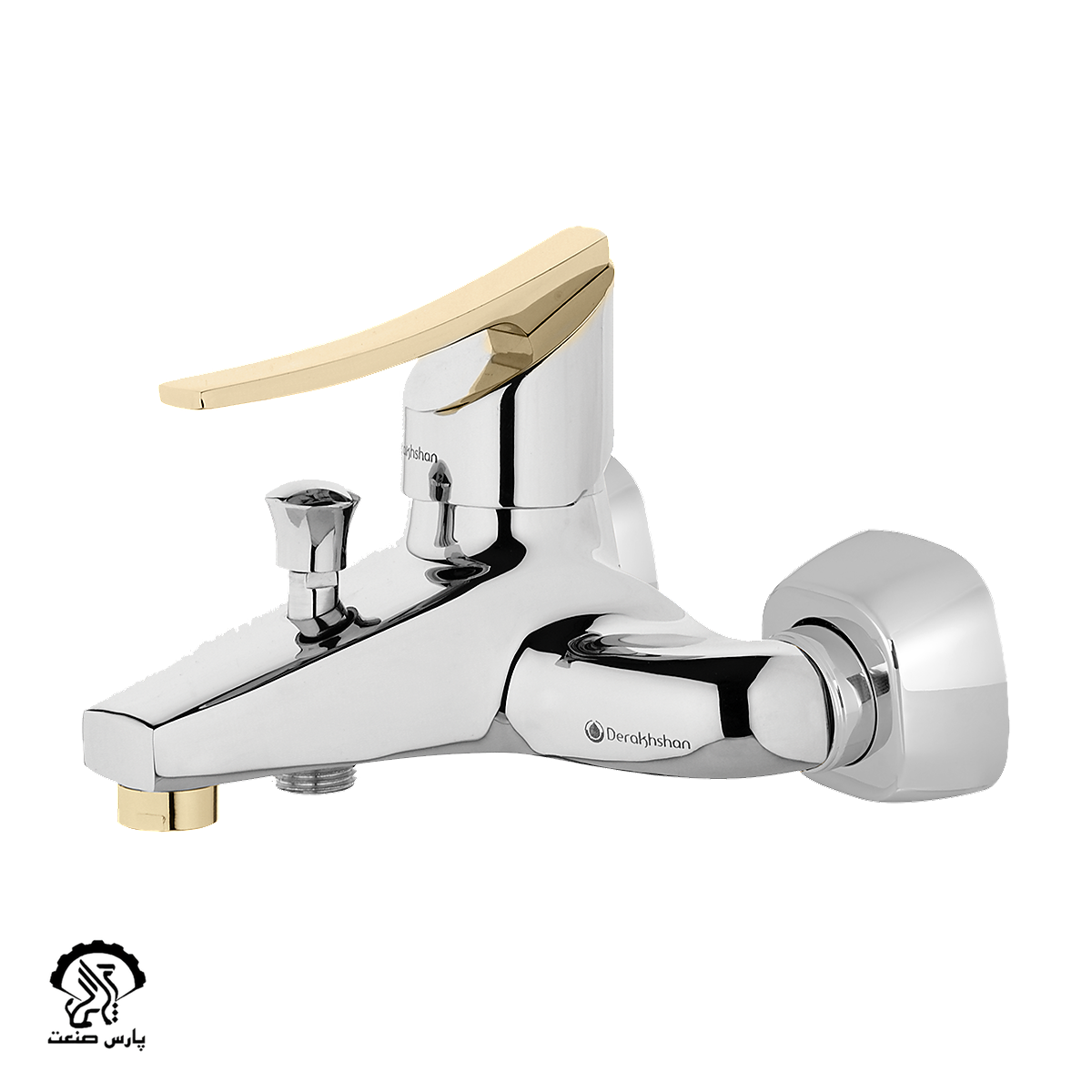 Lux-Gold-Chrome-Shower-edit-copy شیر حمام درخشان مدل واگنر کروم - Image 1