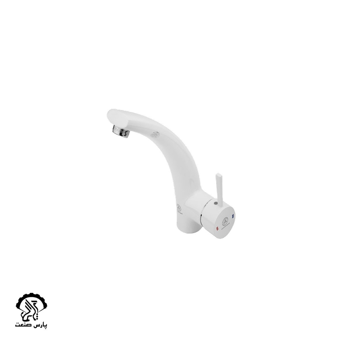 basin-orkidewhite-ghahreman شیر روشویی ارکیده سفید قهرمان - Image 1