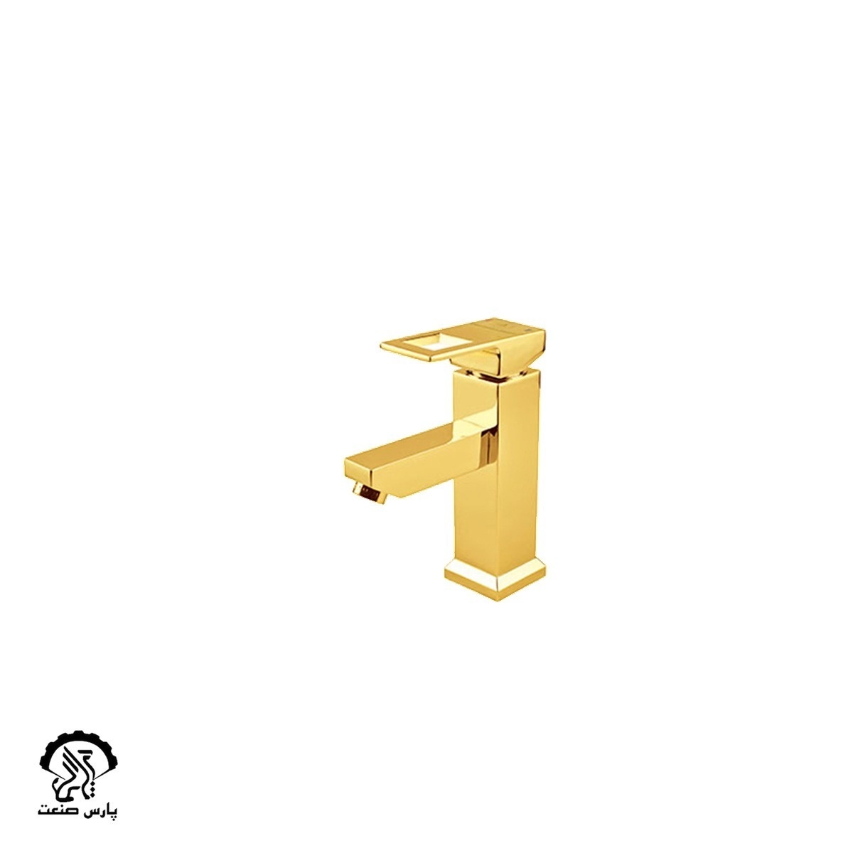 basinfelatroyalgold1 شیر روشویی فلت رویال طلایی قهرمان - Image 1