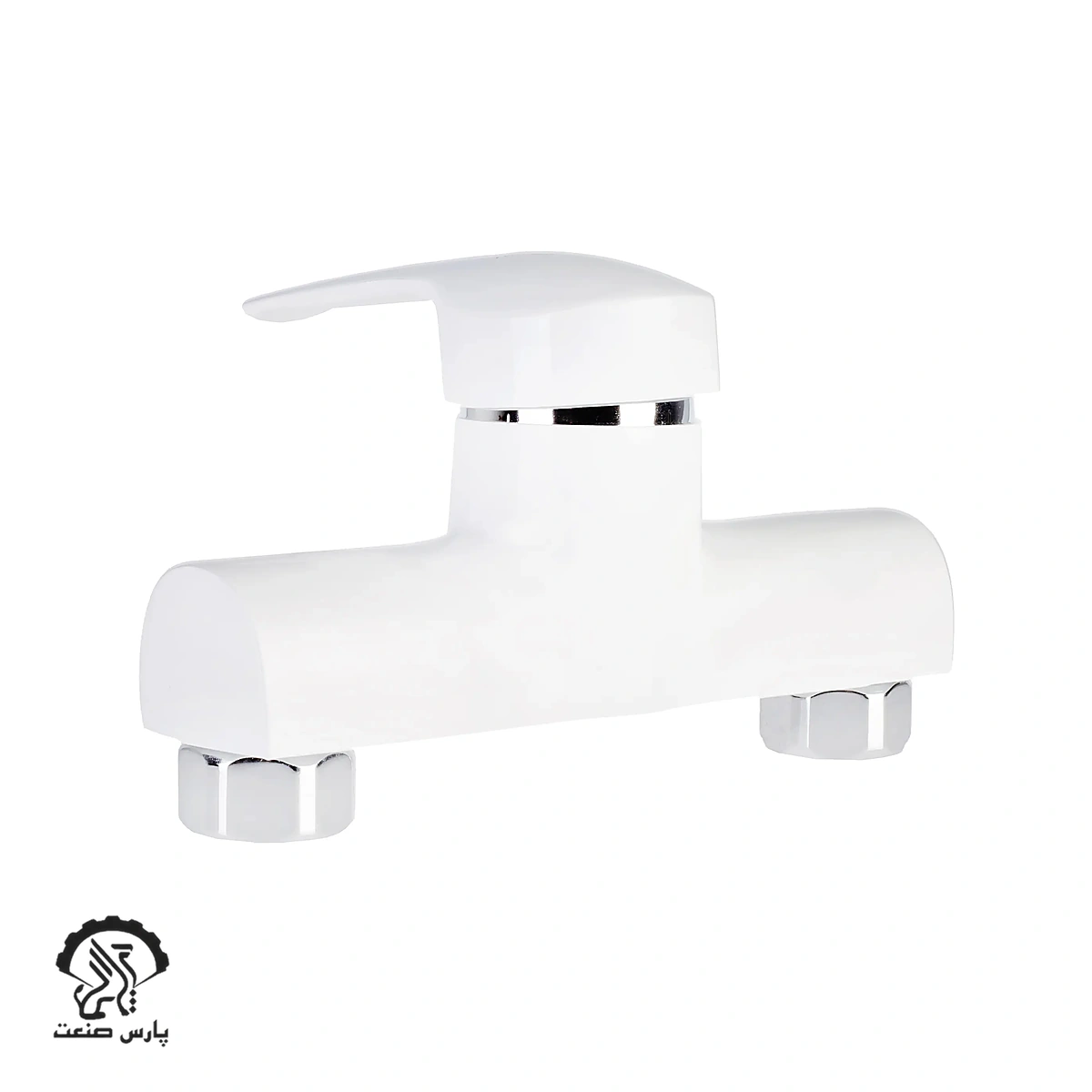 bol-lvr-014-wht-01 شیر توالت بلندا مدل دلتا سفید - Image 1