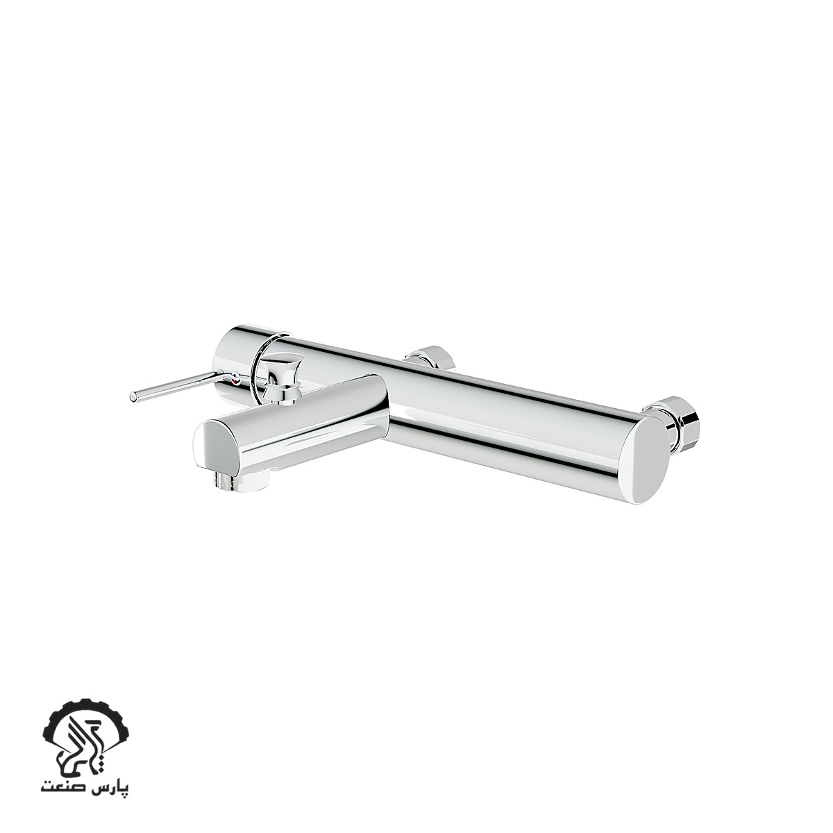 bol-lvr-016-chr-01 شیر حمام بلندا مدل آرکا کروم - Image 1