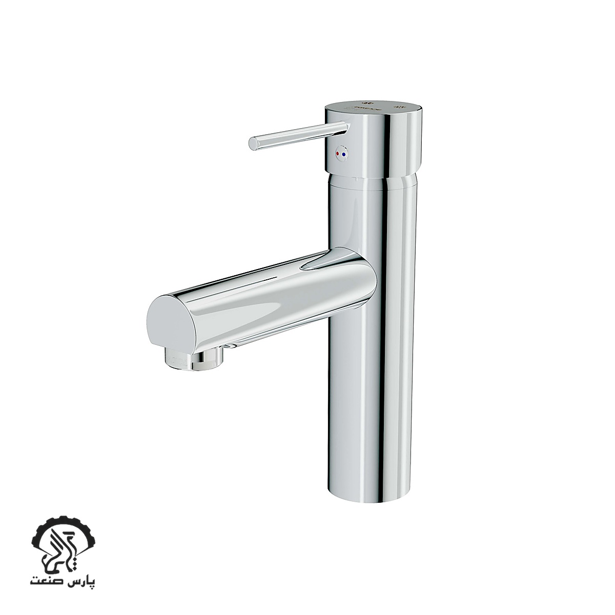 bol-lvr-020-chr-01 شیر روشویی بلندا مدل آرکا کروم - Image 1