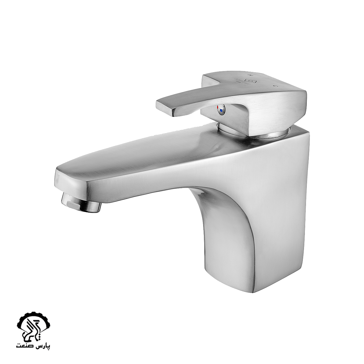 faucet-steel-basinmixer-kavian-arta-luxury faucet_20200809105732.565 شیر روشویی کاویان مدل آرتا استیل - Image 1