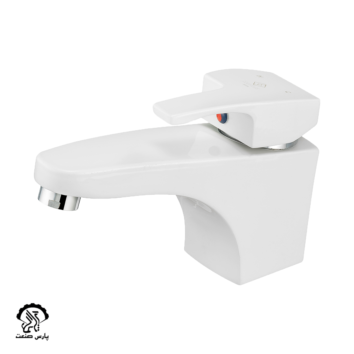 faucet-white-basinmixer-kavian-arta_20200809105653.033 شیر روشویی کاویان مدل آرتا سفید - Image 1