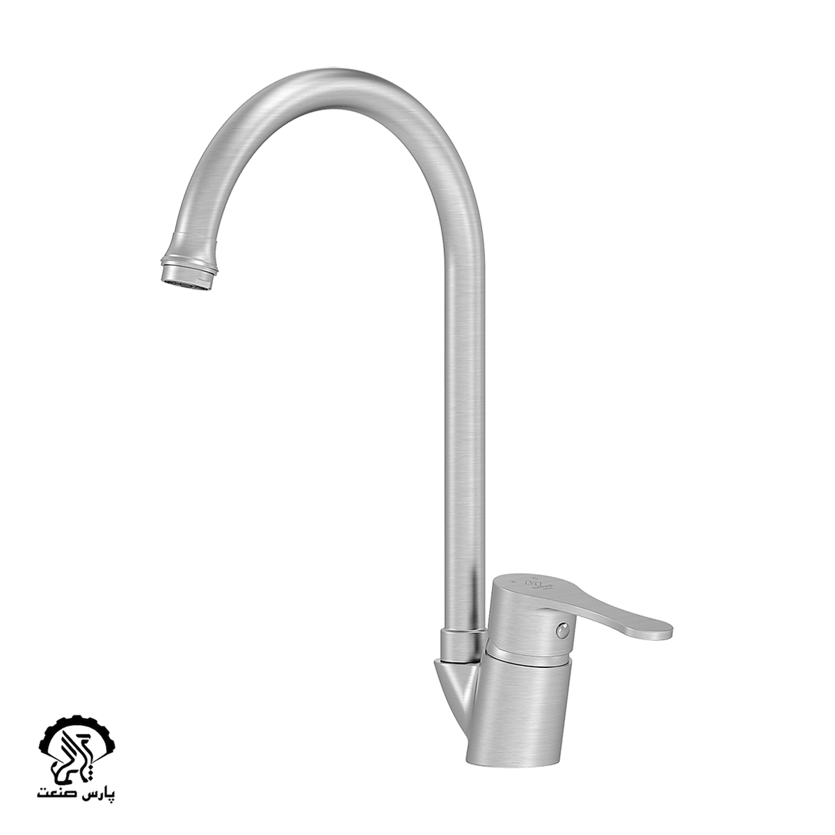 kavian faucet-chrome-sinkmixer-araz_20251214161103.986 شیر ظرفشویی کاویان مدل آراز استیل - Image 1