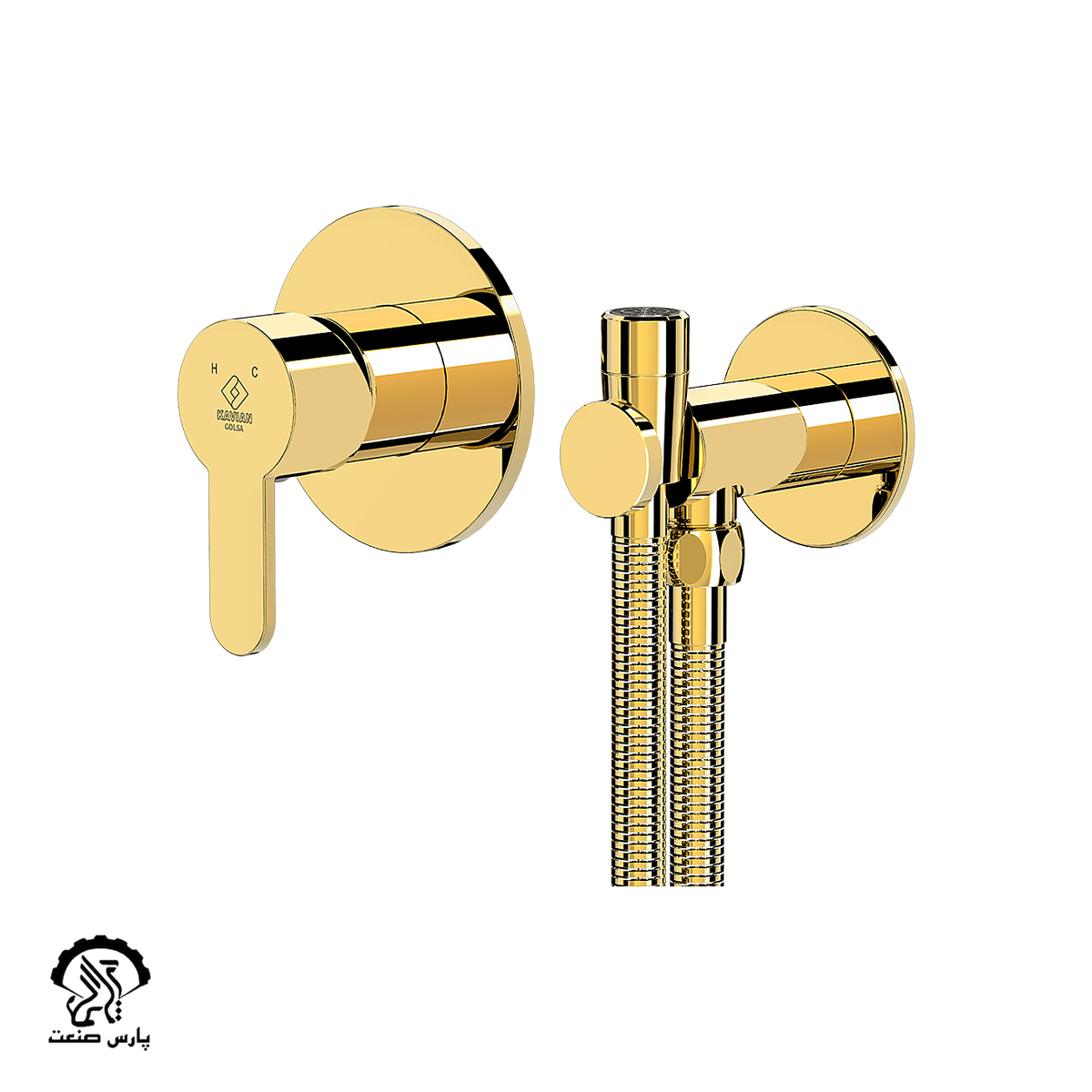 kavian-faucet-gold-built in-toiletmixer-golsa.png شیر توالت توکار کاویان مدل گلسا طلایی - Image 1