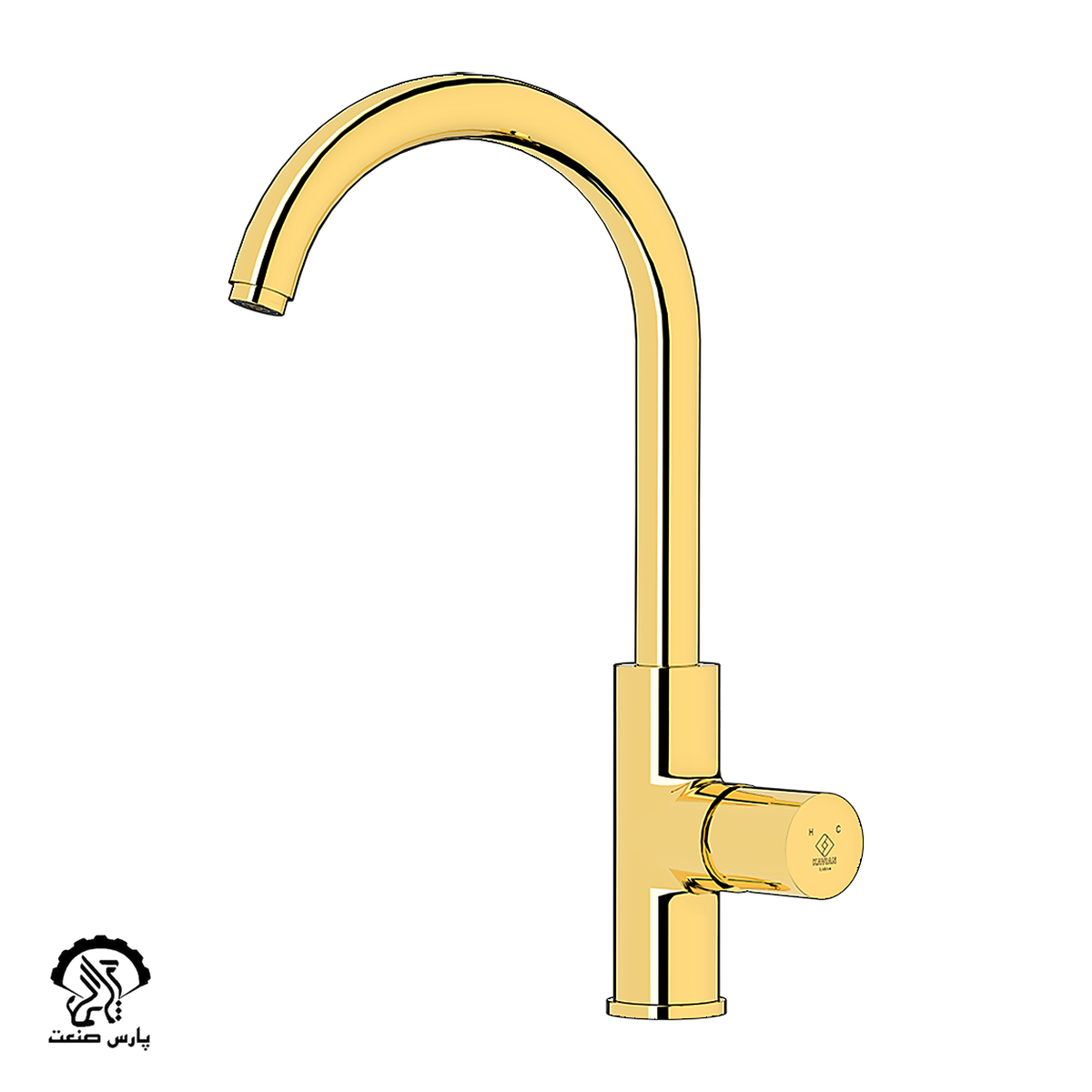kavianfaucet-gold-sinkmixer-laraplus.png_20260629105335.246 شیر ظرفشویی کاویان مدل لارا پلاس طلایی - Image 1
