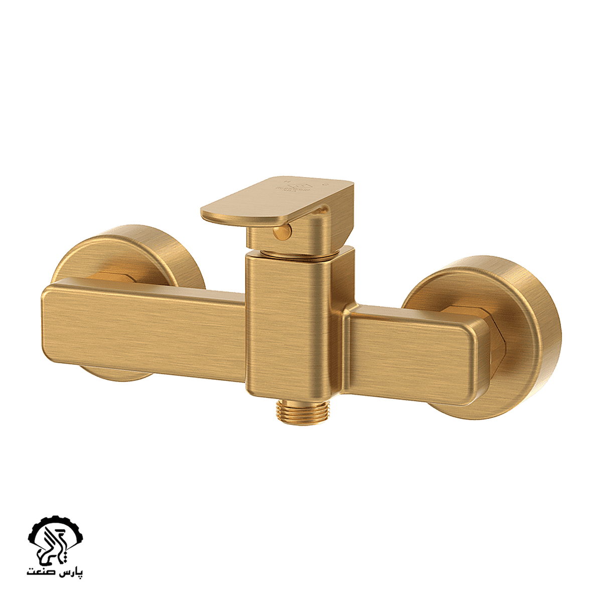 kavianfaucet-mattegold-toiletmixer-nila شیر توالت کاویان مدل نیلا طلایی مات - Image 1