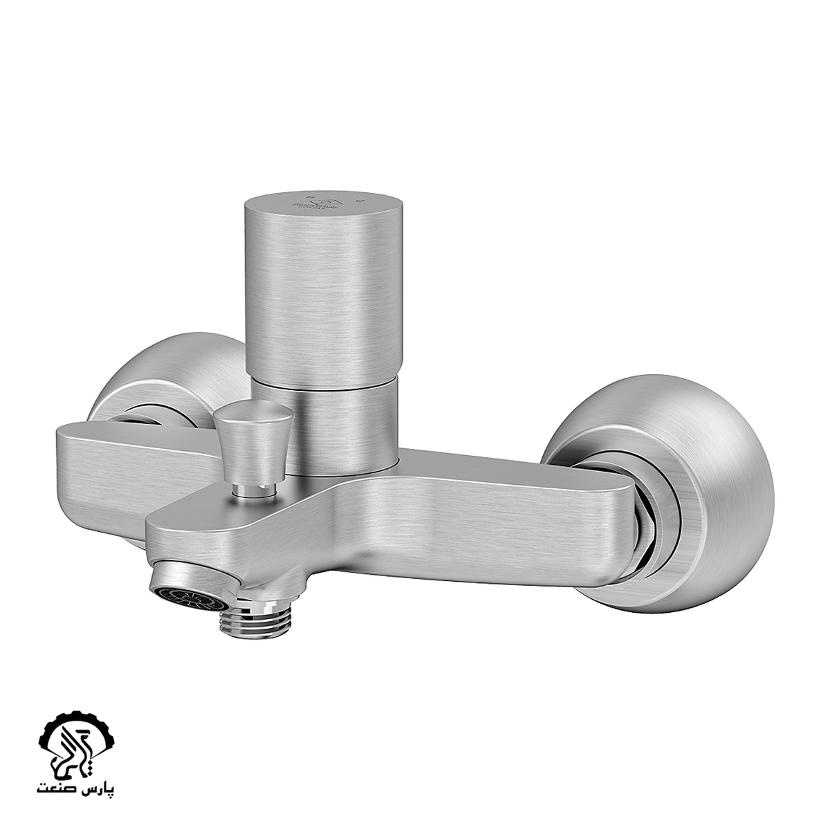 kavianfaucet-steel-bathmixer-golsa plus_20260531135013.556 شیر حمام کاویان مدل گلسا پلاس استیل - Image 1