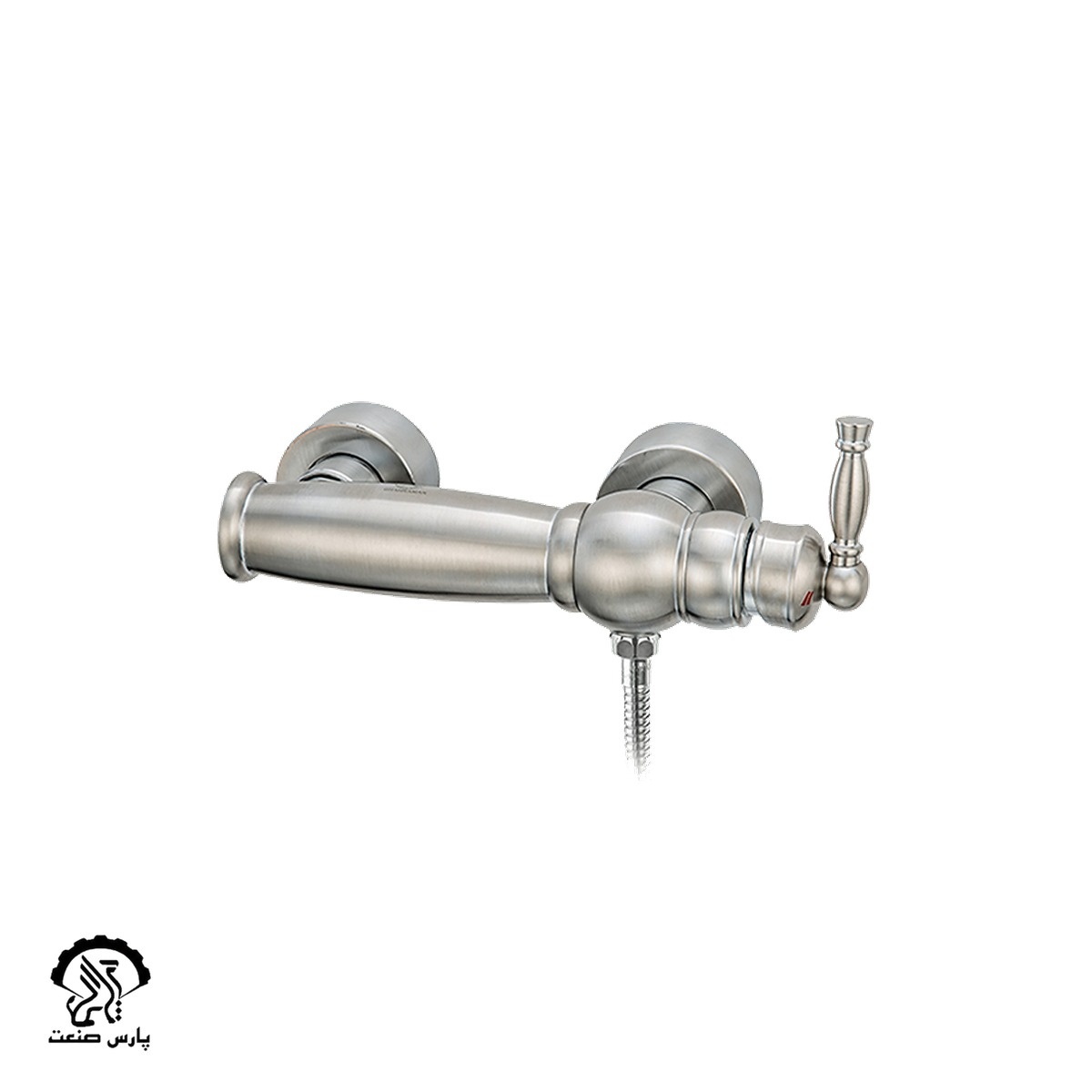 toiletantikch1 شیر توالت آنتیک کروم مات قهرمان - Image 1