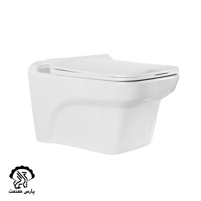 unic توالت فرنگی وال هنگ چینی گلسار مدل یونیک درجه 1 - Image 1