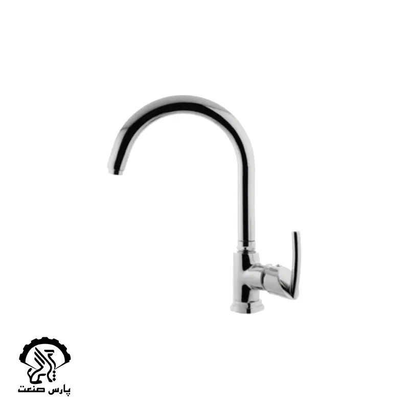 watermark parssanat (3) شیر ظرفشویی البرزروز مدل ستاره کروم - Image 1