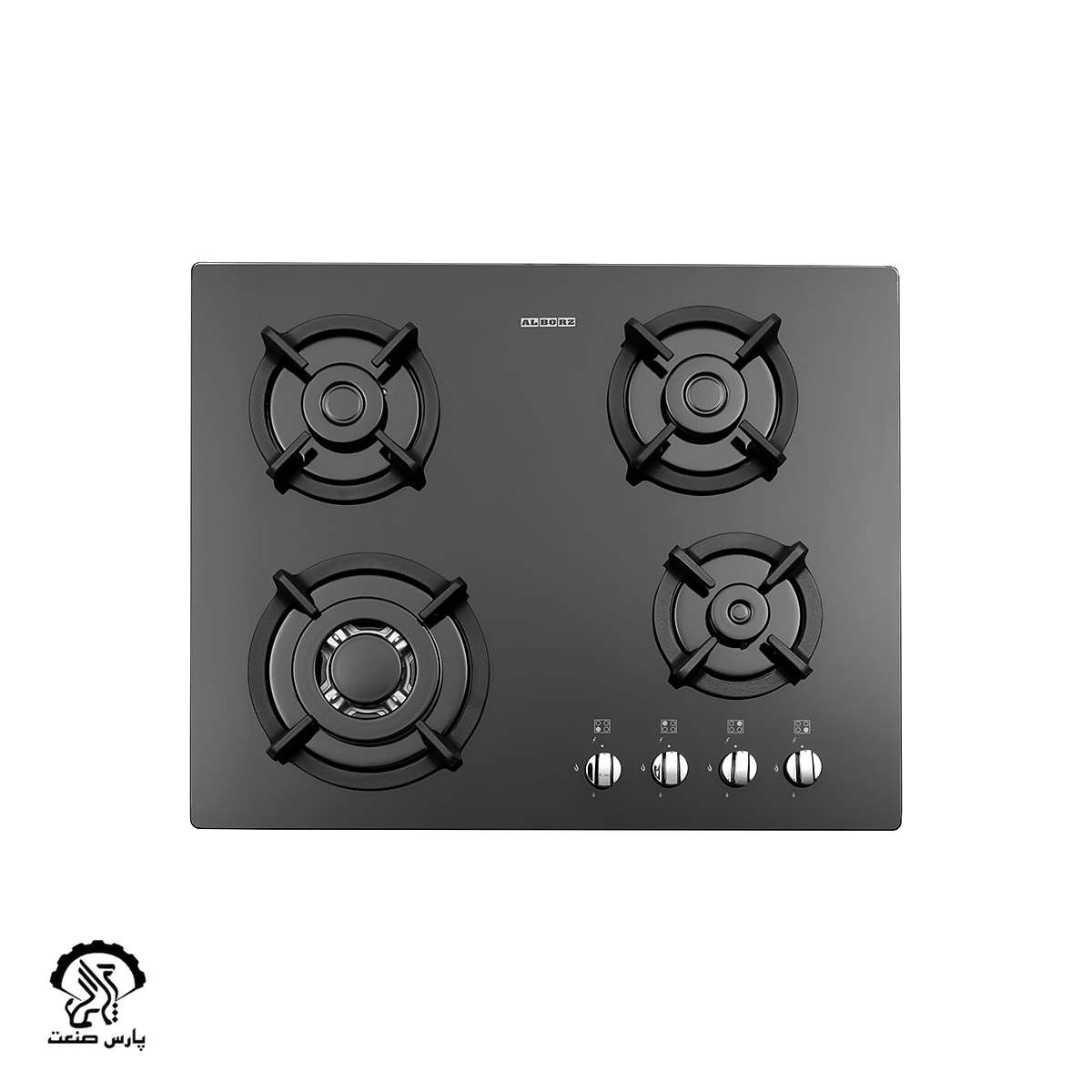 web-g4652-top اجاق گاز استیل البرز رومیزی چهار شعله مدل G-4652 i - Image 1