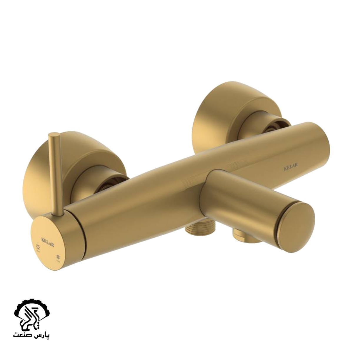 Bath-Mixer-ROSE-GOLD-MATTE-uai-1032x1032-1 شیر حمام رز طلایی مات کلار - Image 1