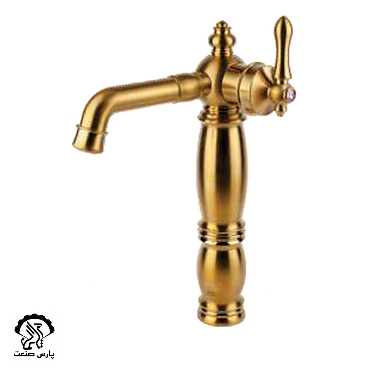 NJM-3C1948BE5E شیر روشویی بلند آنتیک طلامات (شمش) نجم خاورمیانه - Image 1