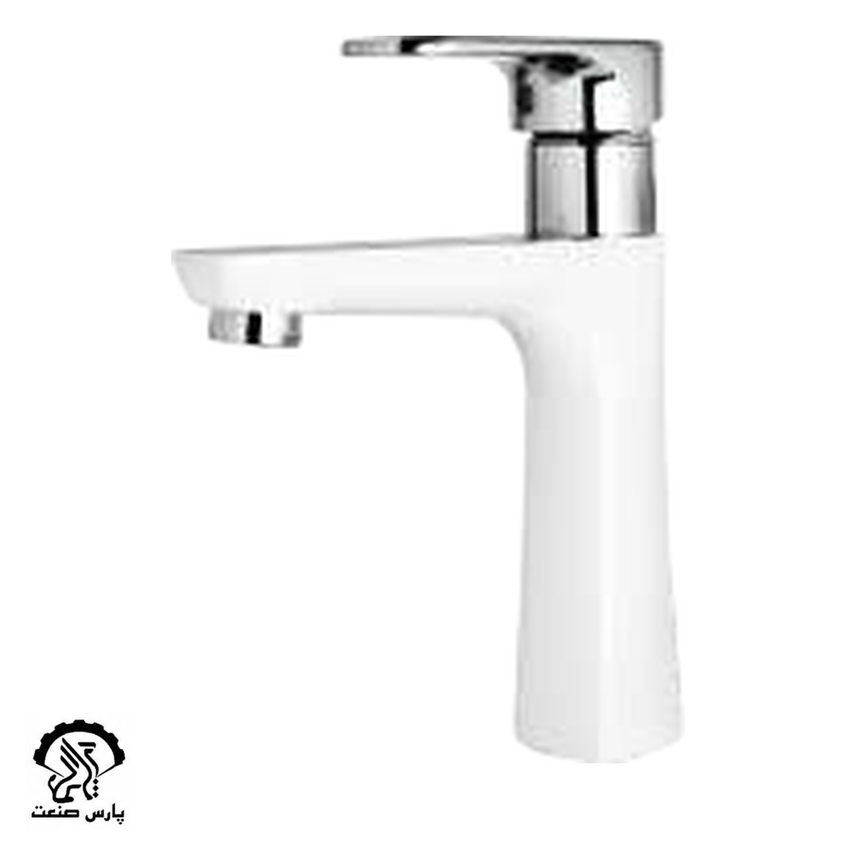 NJM-5511000085 روشویی گاردین سفید کروم نجم خاورمیانه - Image 1