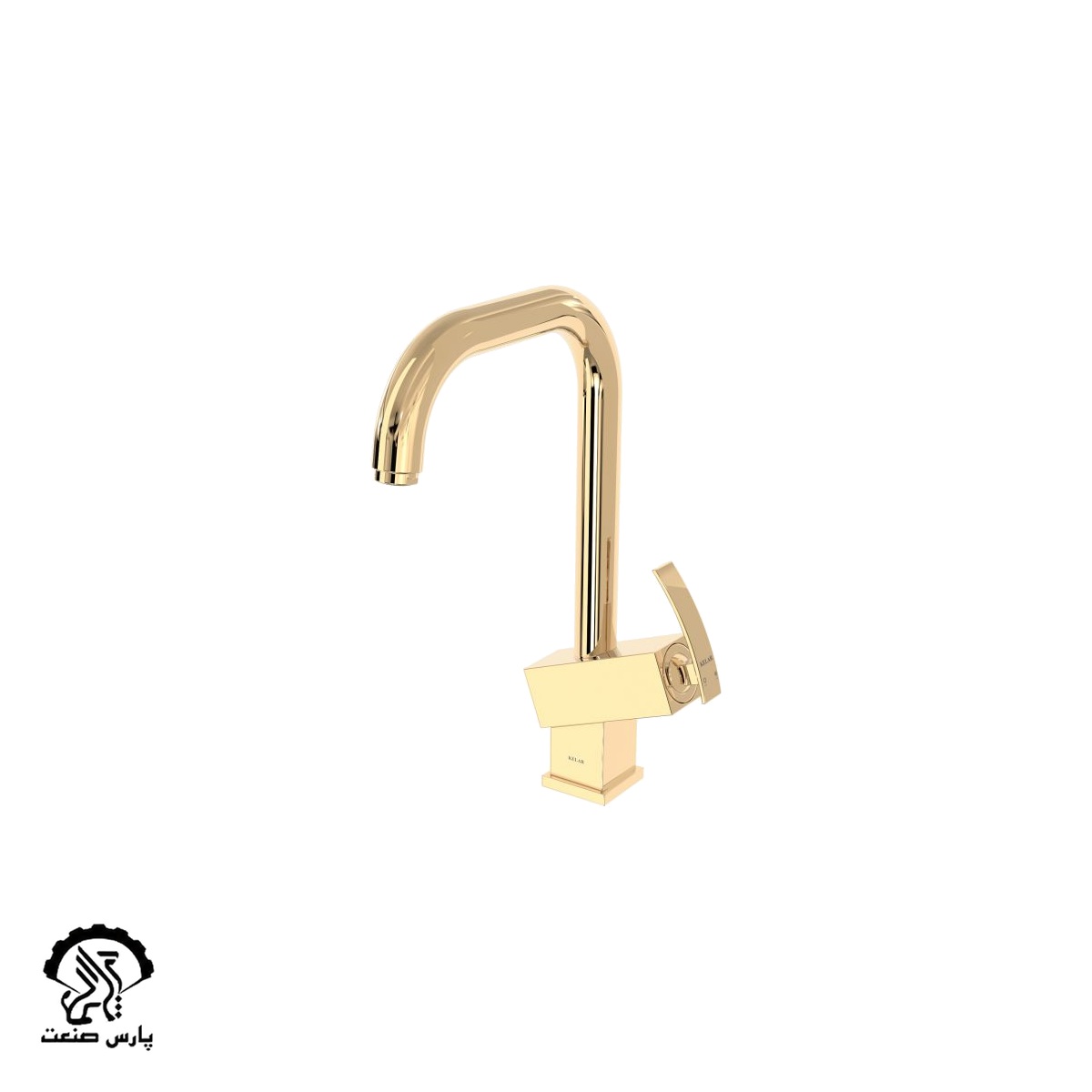 Sink-Sooper-Flat-GOLD-600x600-1 شیر ظرفشویی سوپر فلت طلایی کلار - Image 1