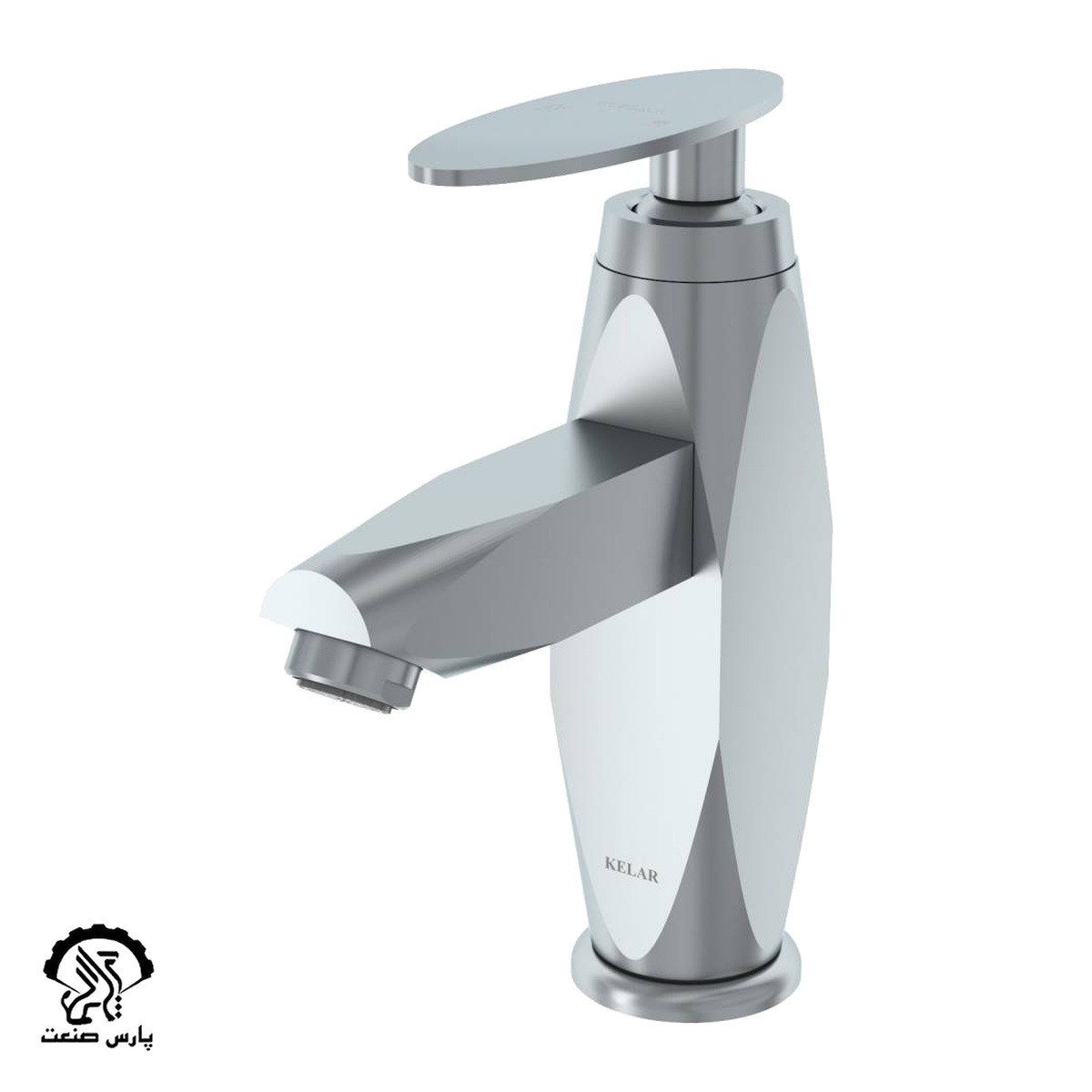 basin-mixer-berillian-new-handel-CHROME-MATTE-uai-1032x1032-1 شیر روشویی برلیان matte کلار - Image 1