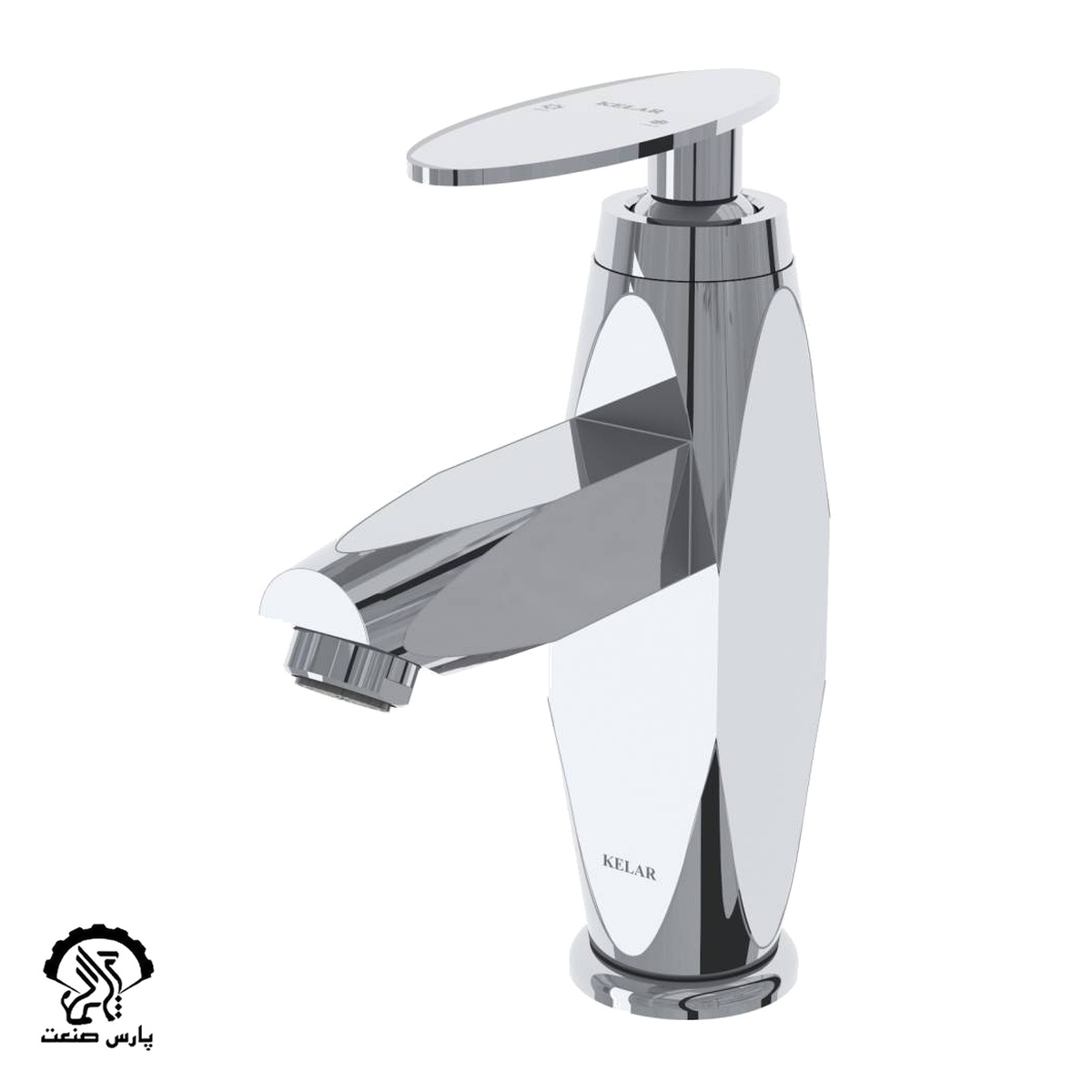basin-mixer-berillian-new-handel-CHROME-uai-1032x1032-1 شیر روشویی برلیان brown کلار - Image 1