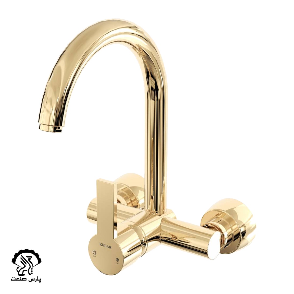 divari-new-ariya-GOLD-uai-1032x1032-1 شیر ظرفشویی دیواری نیو آریا طلایی کلار - Image 1