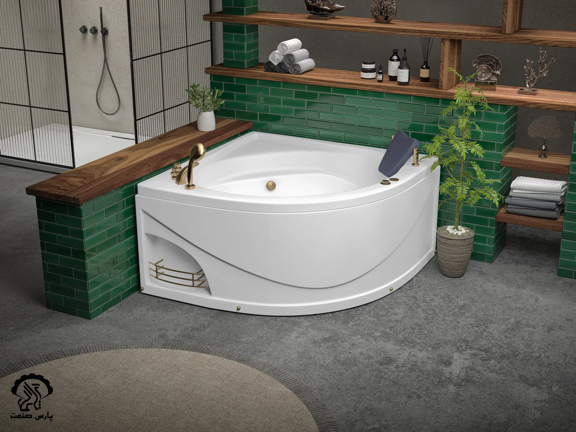 jacuzzi-204-1 جکوزی باداب مدل 204 - Image 1