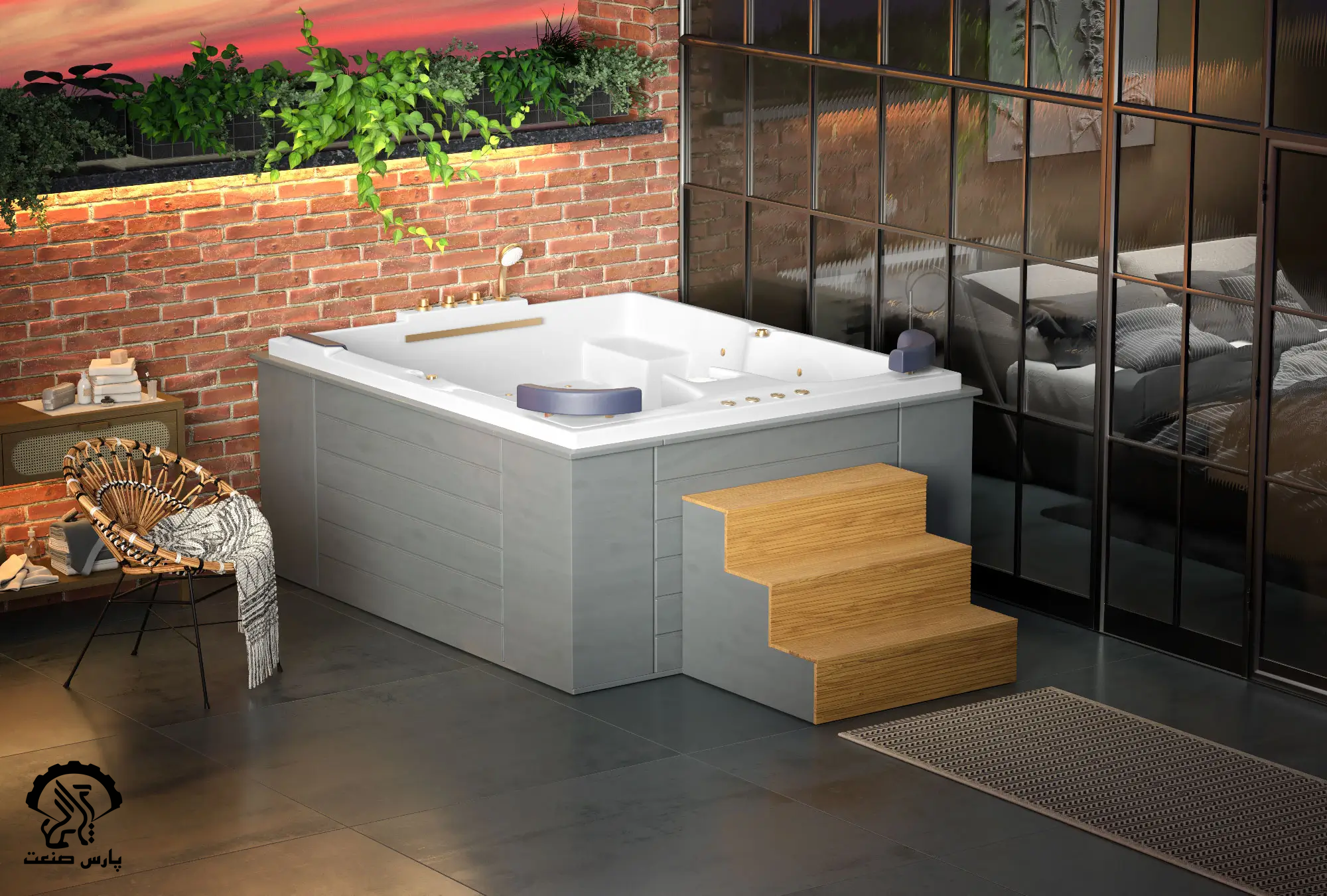 jacuzzi-403-1 جکوزی باداب مدل 403 - Image 1