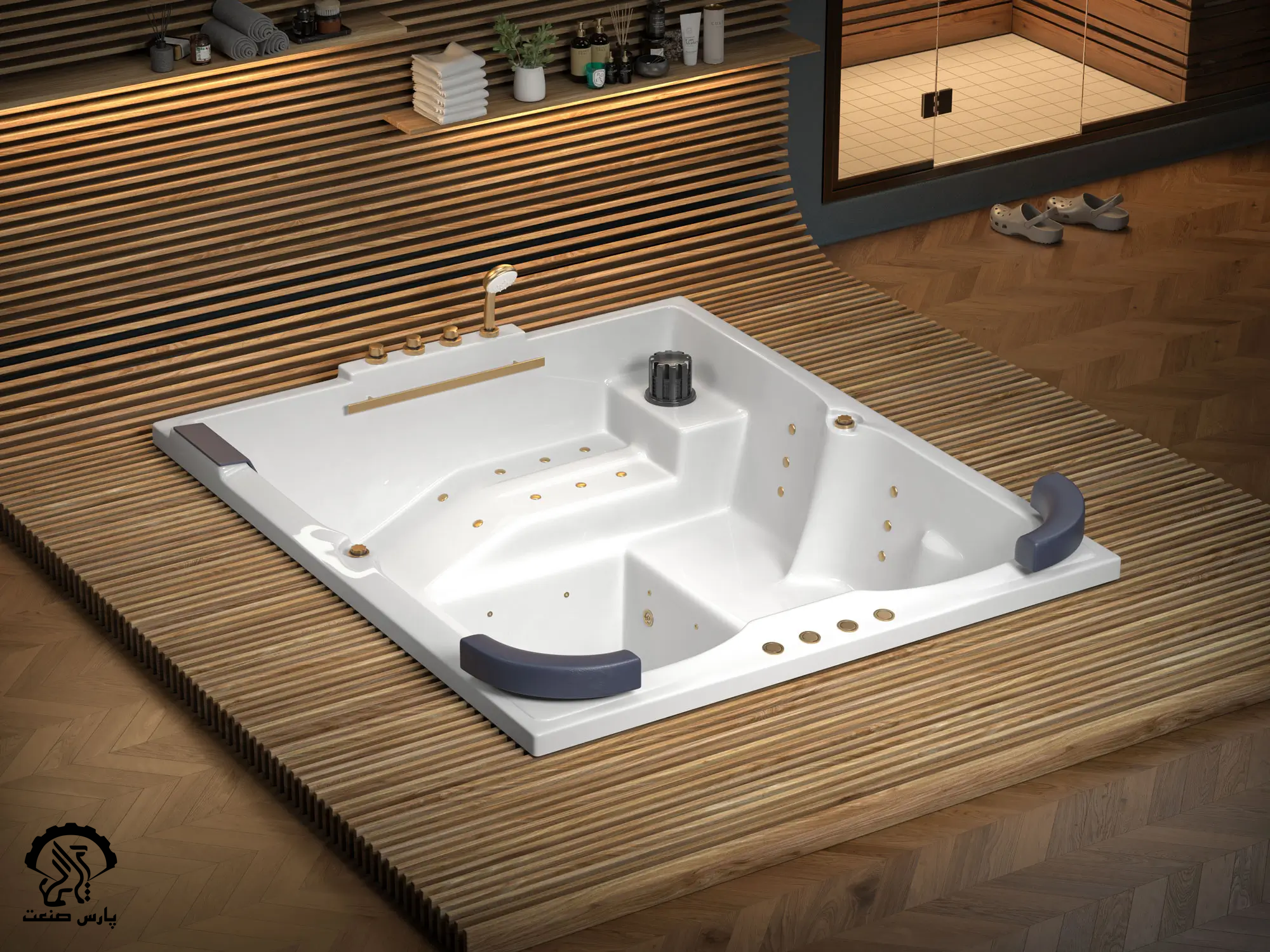 jacuzzi-403-in-ground-1 جکوزی باداب مدل 403 توکار - Image 1