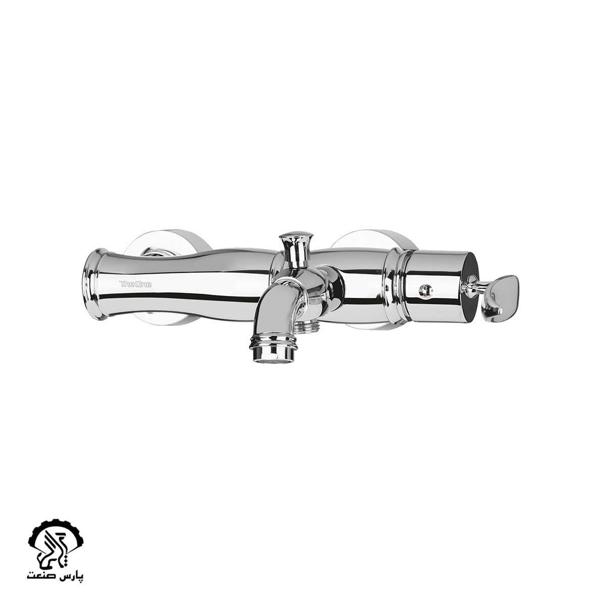laka-bath-chrome-1 شیر حمام لاکا کروم دوان - Image 1