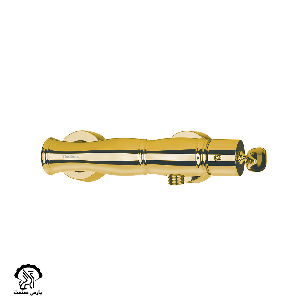 laka-toilet-golden-1 شیر توالت لاکا طلایی دوان - Image 1