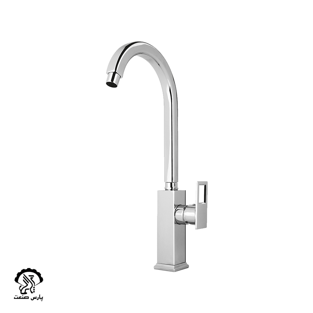 lapoyi-kitchen-chrome شیر آشپزخانه لپویی کروم دوان - Image 1