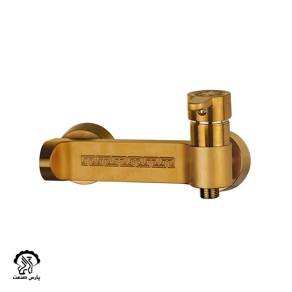 lizen-toilet-golden-matte-2 شیر توالت لیزن طلایی مات دوان - Image 1