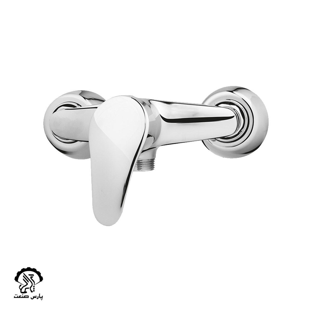 nezho-toilet-chrome شیر توالت نژو کروم دوان - Image 1