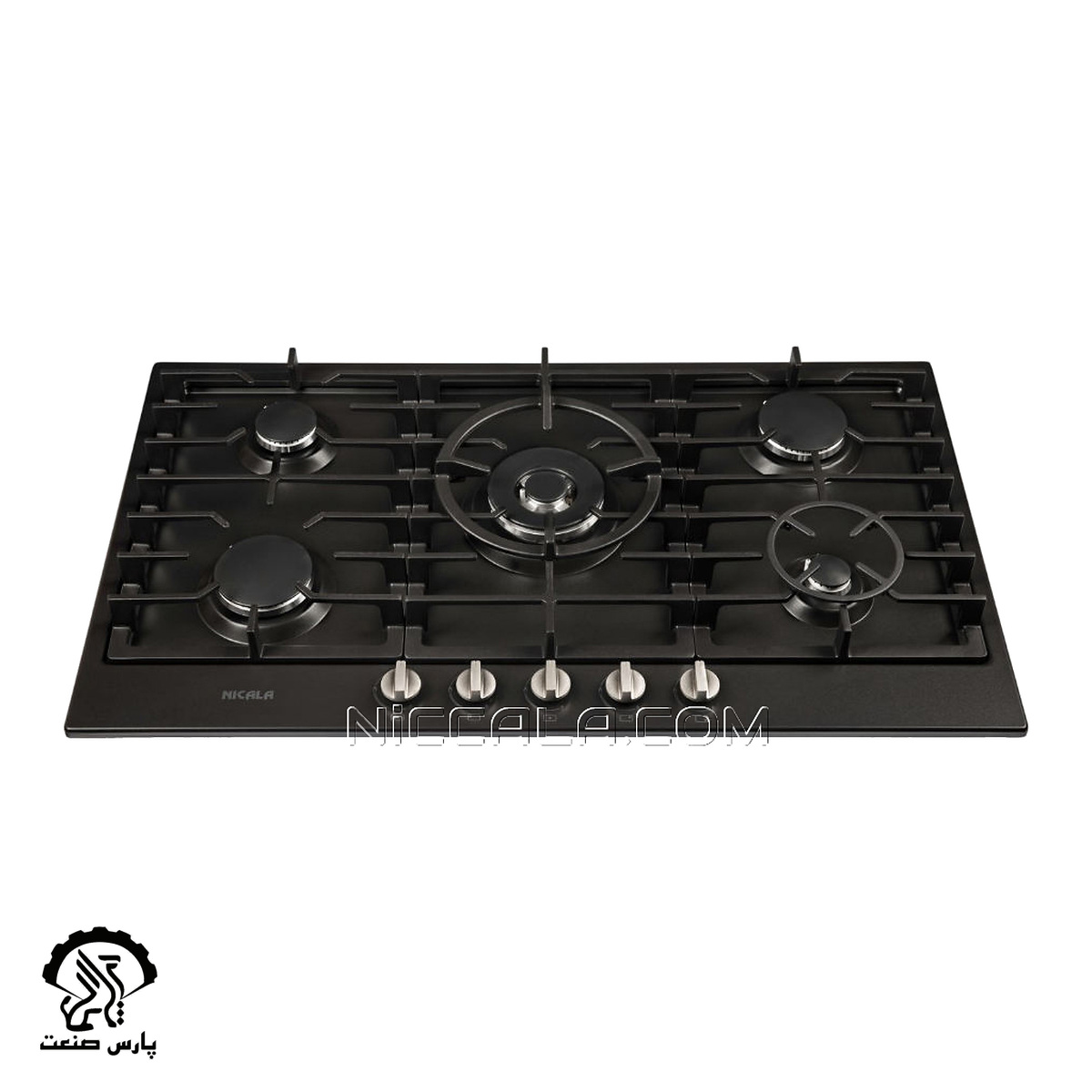 niccala202a اجاق گاز صفحه ای نیک کالا لعابی مدل EGH-202 - Image 1