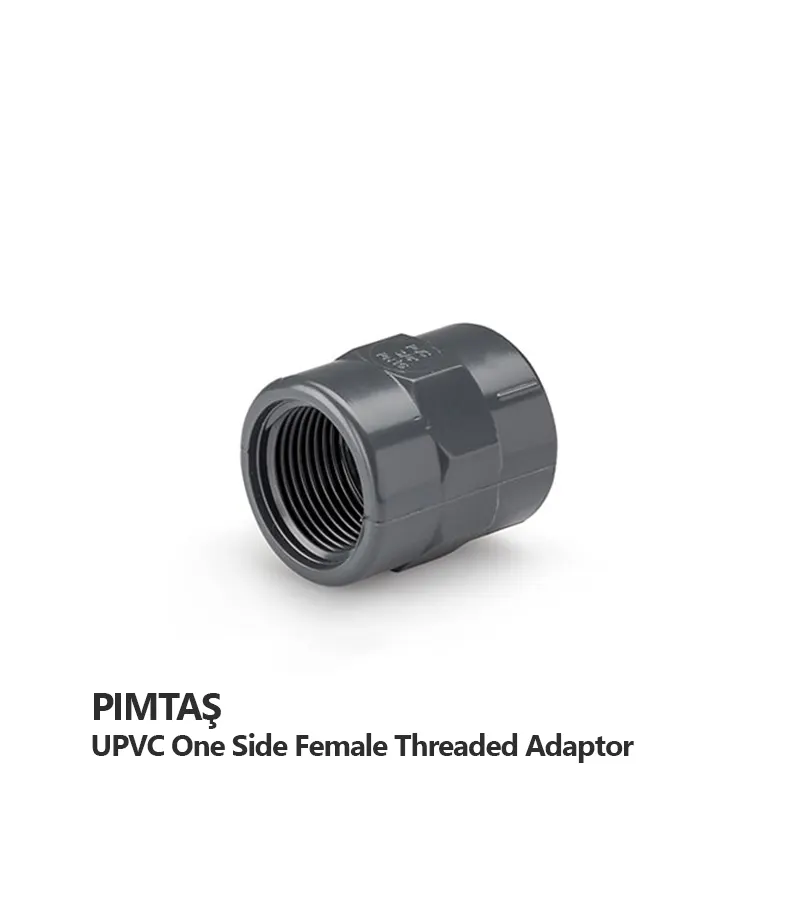 one-side-female-threaded-adaptor-pimtas.webp بوشن یکسر دنده UPVC پیمتاش (PIMTAS) سایز 25 میلیمتر - Image 1