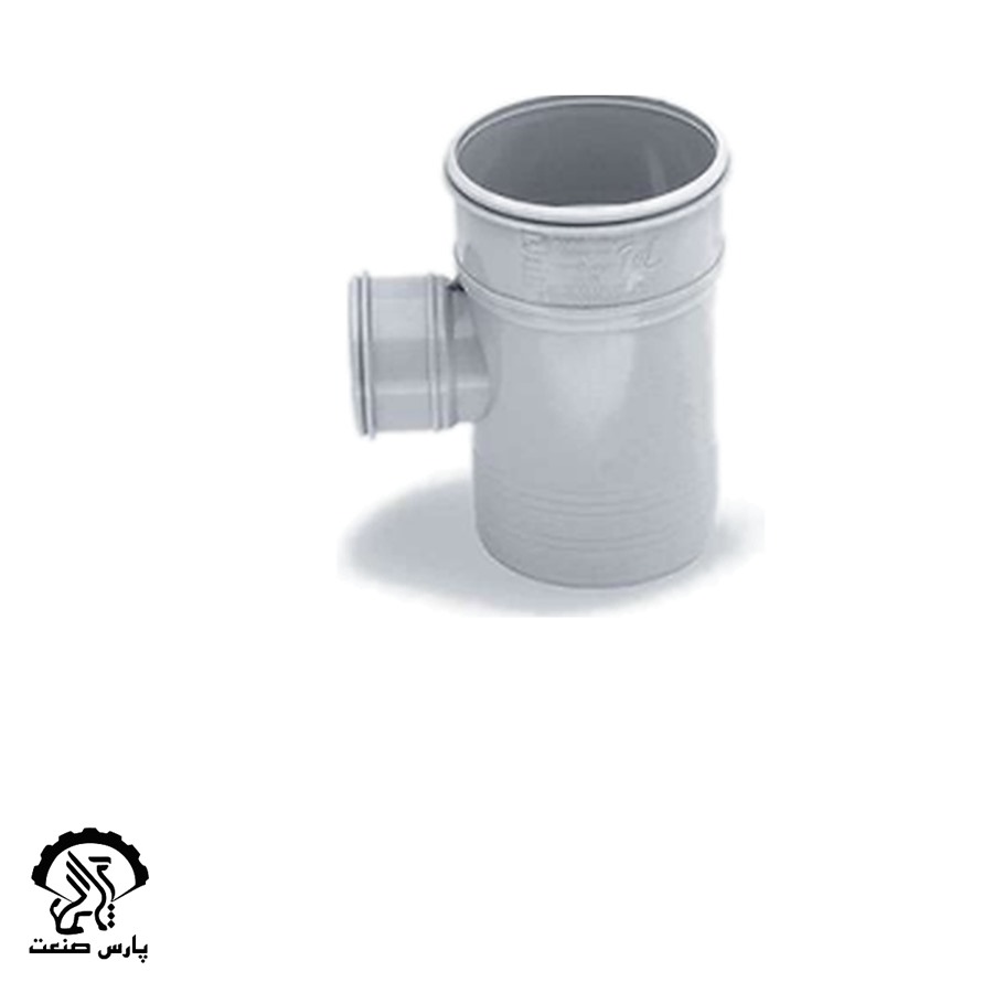 parsplast-reducertee90 سه راه تبدیلی 90 درجه سایز 90×63 پارس پلاست - Image 1