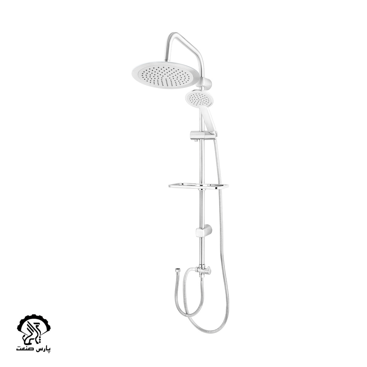 pavan-University-chrome-matte یونیورست پاوان (گرد تک حالته) کروم مات دوان - Image 1