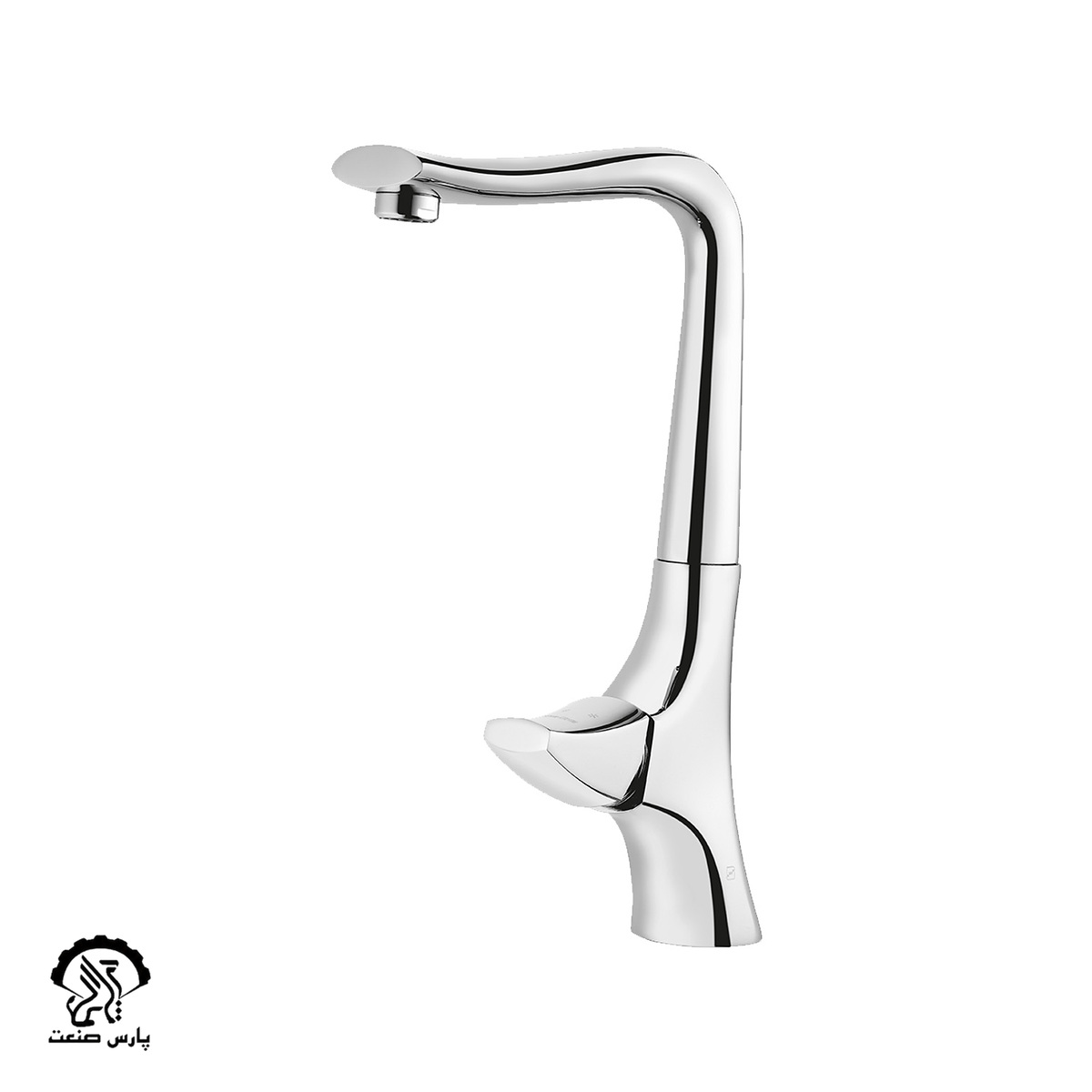 pazh-kitchen-chrome شیر آشپزخانه پاژ کروم دوان - Image 1